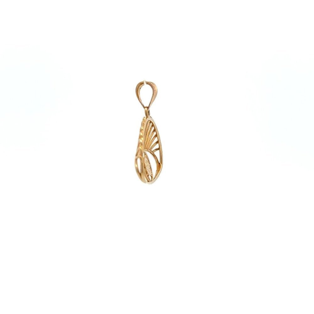 18K Gold Pendant Evil Eye - Picture 9 of 11